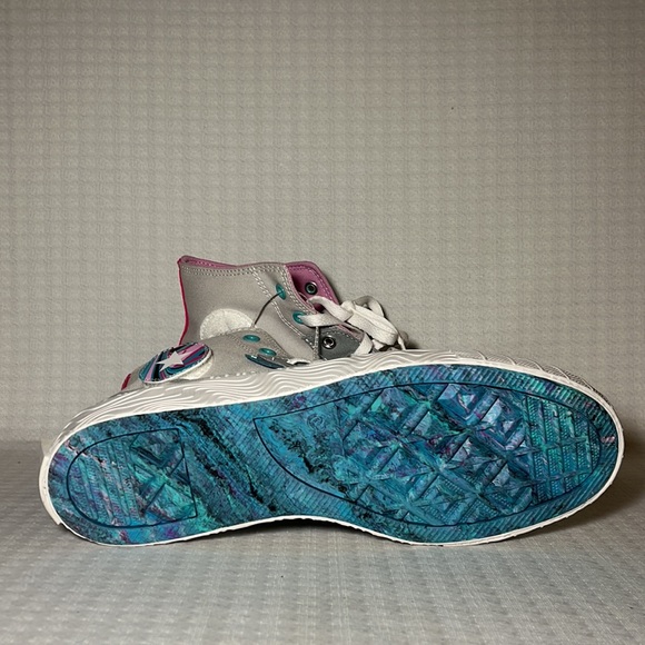 ⚓️Converse Chuck Taylor All Star High 'Marbled Patch' A00415C Women’s 12.5 - Picture 7 of 8